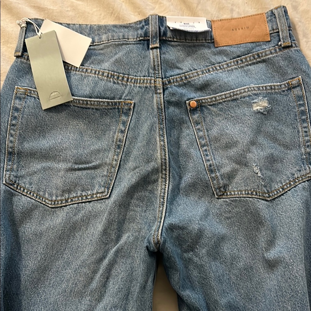 H&M Blue Distressed Jeans - Picture 2 of 3